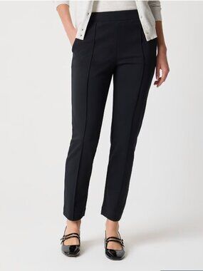 J. Crew Black Pintuck Sweatpant - Size XL